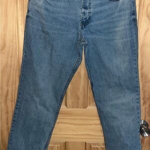 Classic Men's Blue Denim Jeans